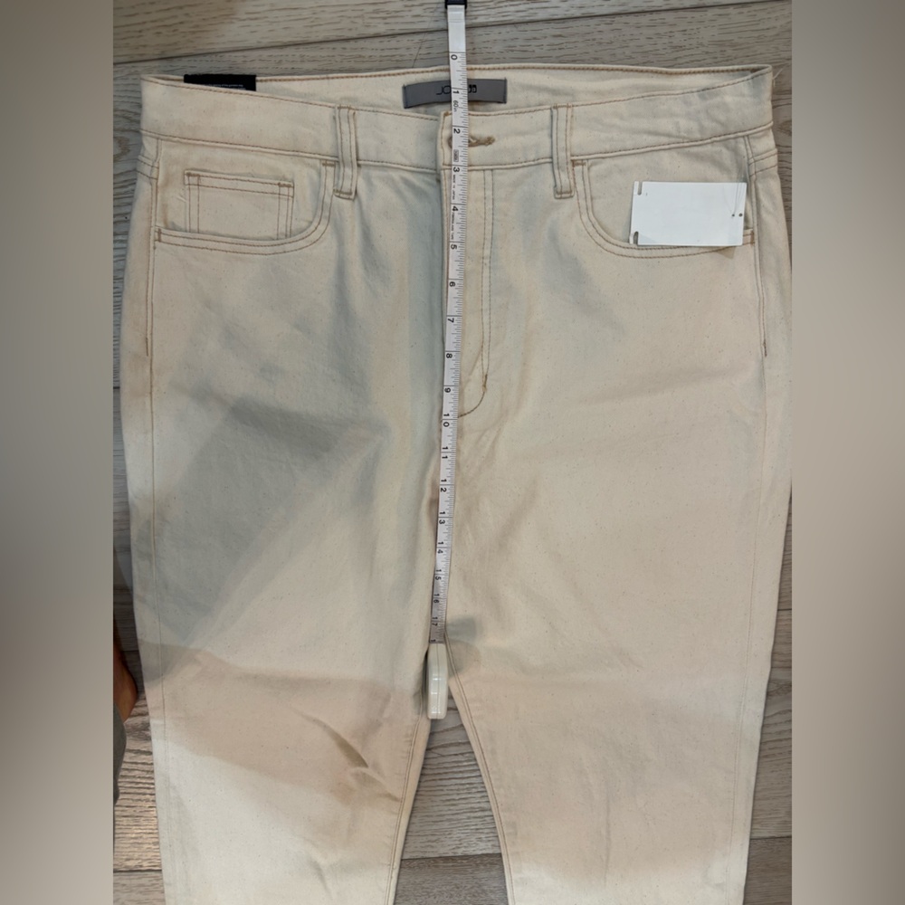 Joe's Jeans The OG High Rise Straight Ankle Button Fly Cream Pant Sz 32 New $218 - Picture 7 of 12